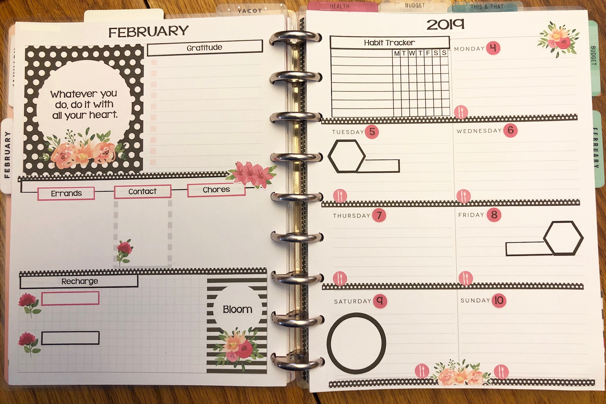 weekly-happy-planner-layout-ideas